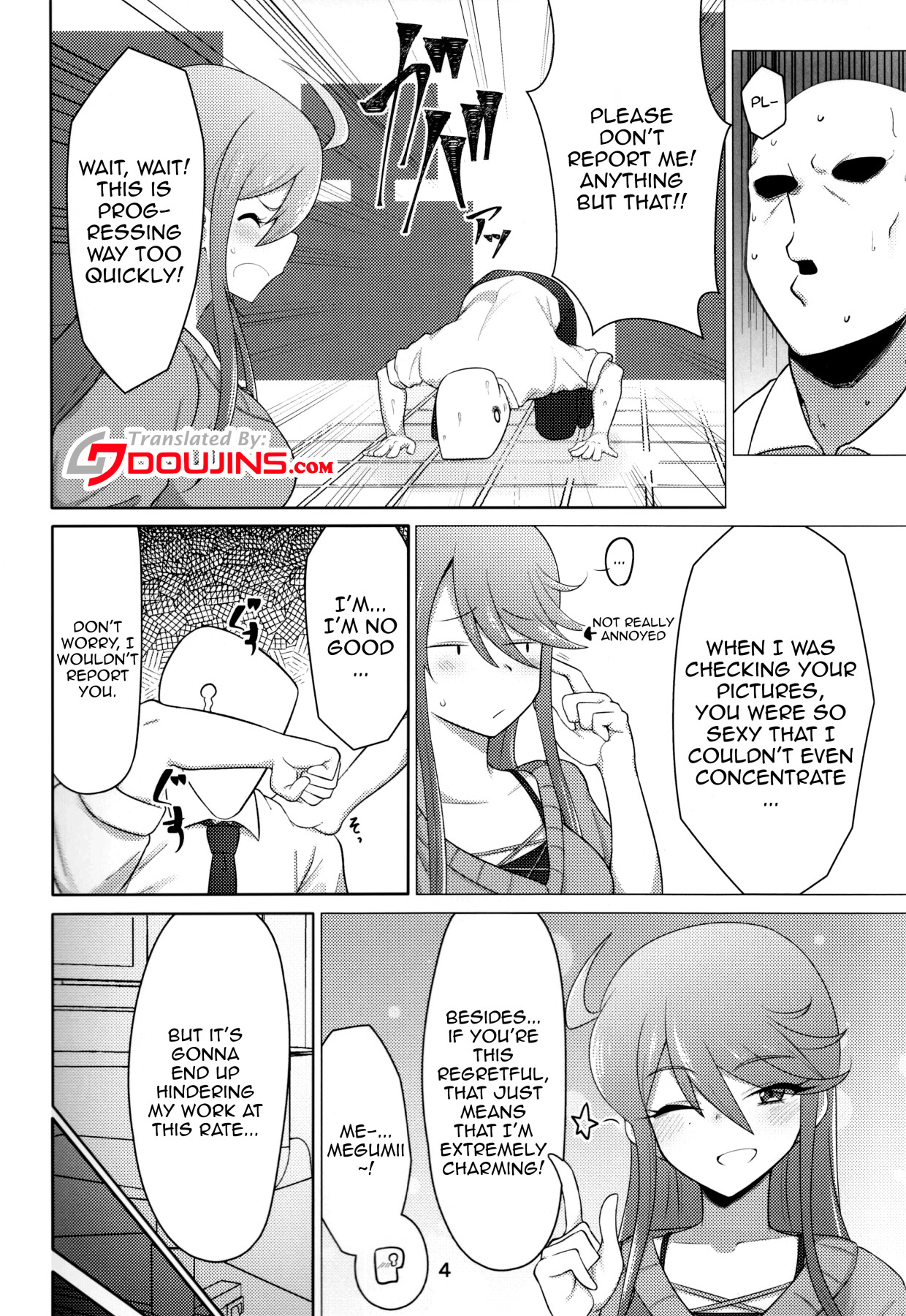 Hentai Manga Comic-Having Tokoro Megumi, Who I'm In Charge Of, Do Some Lotion Play With Me-Read-3